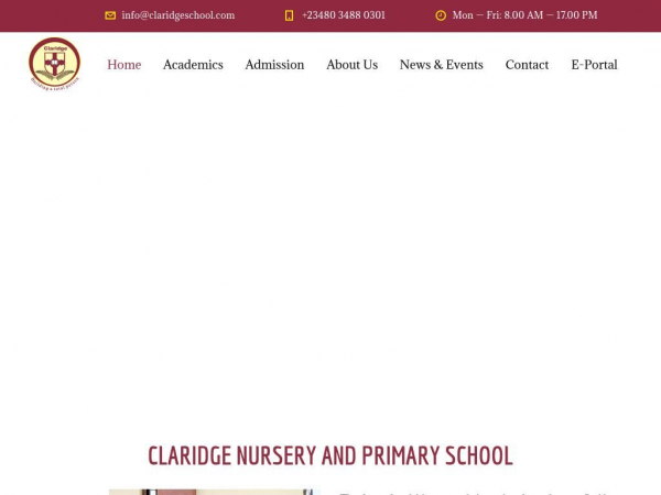 claridgeschool.com