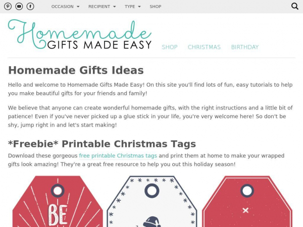 homemade-gifts-made-easy.com