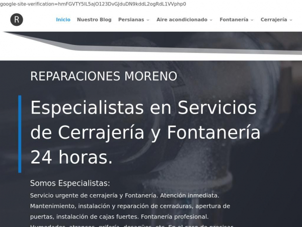 reparacionesmoreno.es