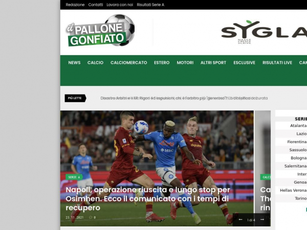 ilpallonegonfiato.com